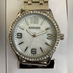 NEW KESSARIS STAINLESS‎ STEEL LINK WATCH